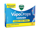 柠檬薄荷 Vicks VapoDrops + 止咳含片16片