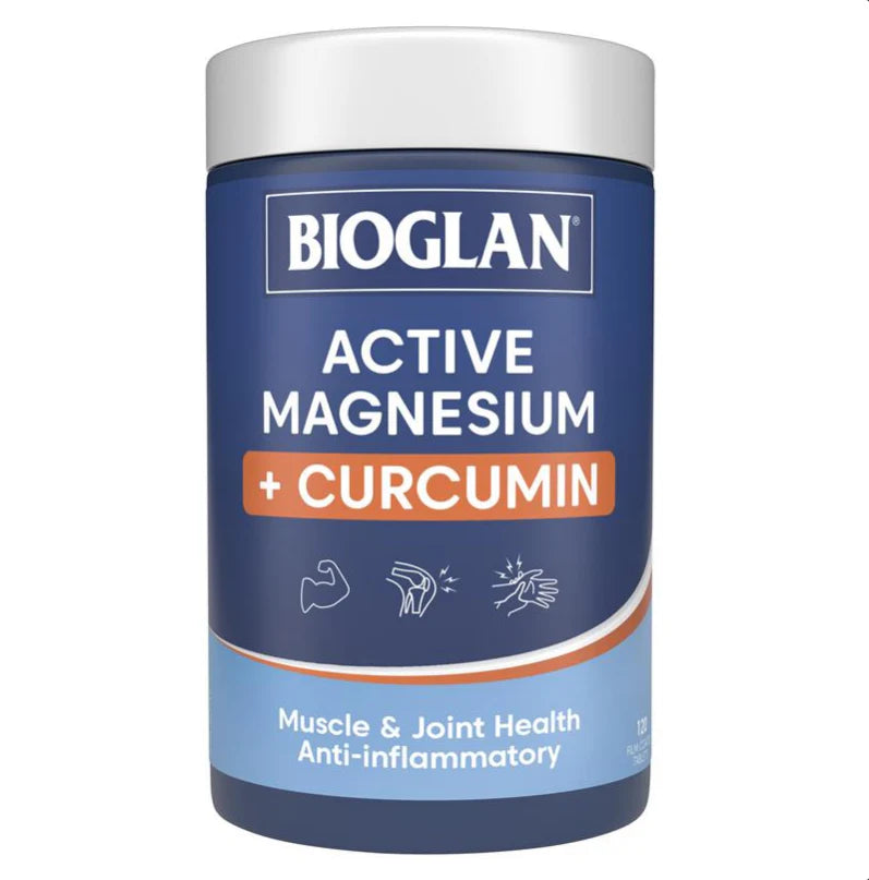 Bioglan镁+姜黄素120片