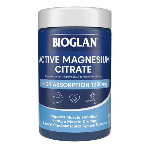 Bioglan活性柠檬酸镁200片