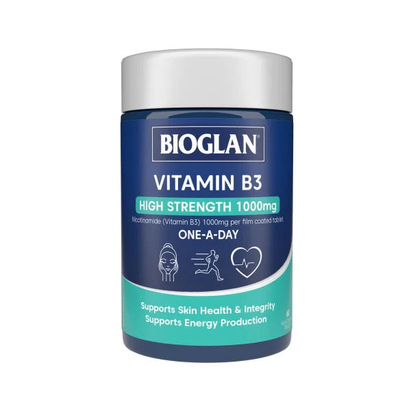 Bioglan维生素B3高强度1000毫克60片