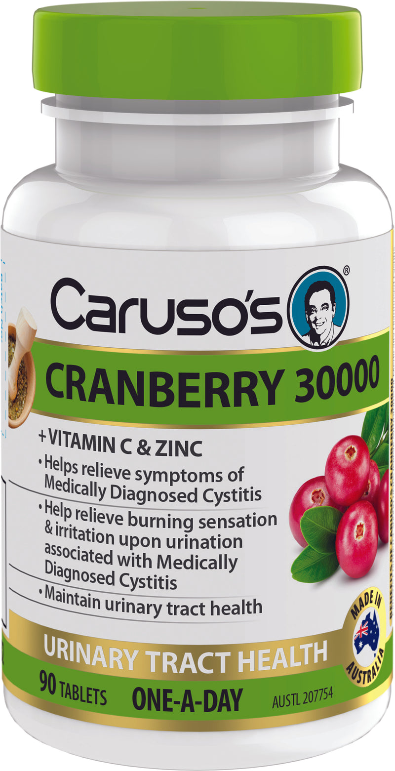Caruso's Cranberry 30000 90 Tablets