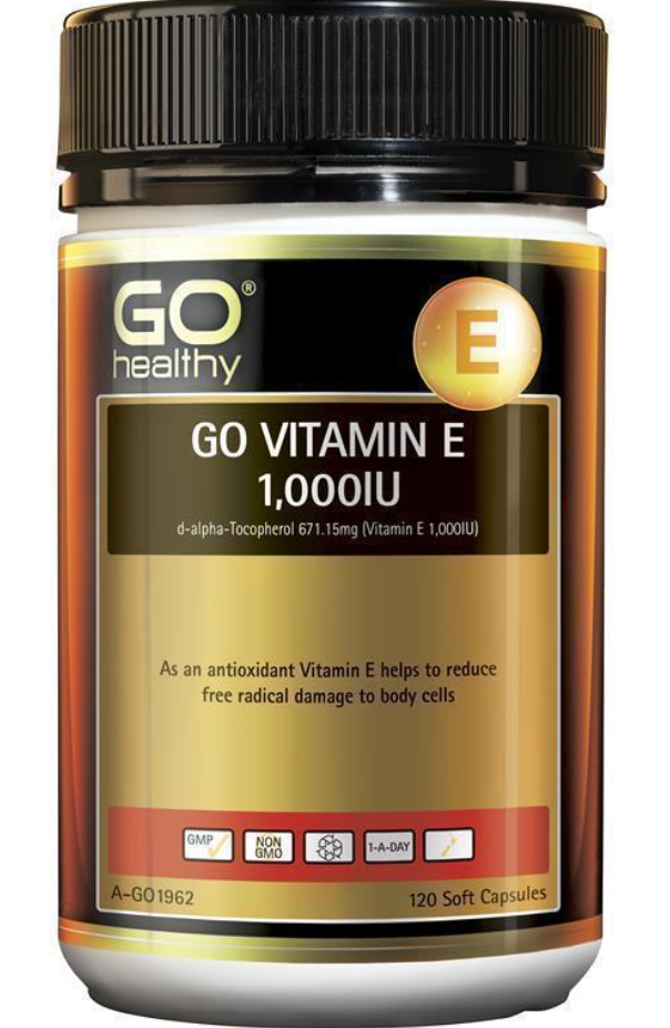 Go Healthy Vitamin E 1000IU Softgel 120 Viên