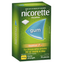 Nicorette Gum 4mg Fresh Fruit 75 Pieces