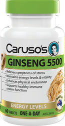 Caruso'S 人参 5500 60 片