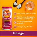 Metamucil Wild Berry 光滑纤维粉