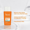 Avene Sunsitive Oil Control Sunscreen Fluid SPF50+  50ML