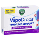 Vicks VapoDrops 免疫支持黑加仑味 16片含片