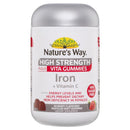 ên uống dẻo Nature's Way Adult Vita không đường cao cấp chứa sắt mạnh 65 viên