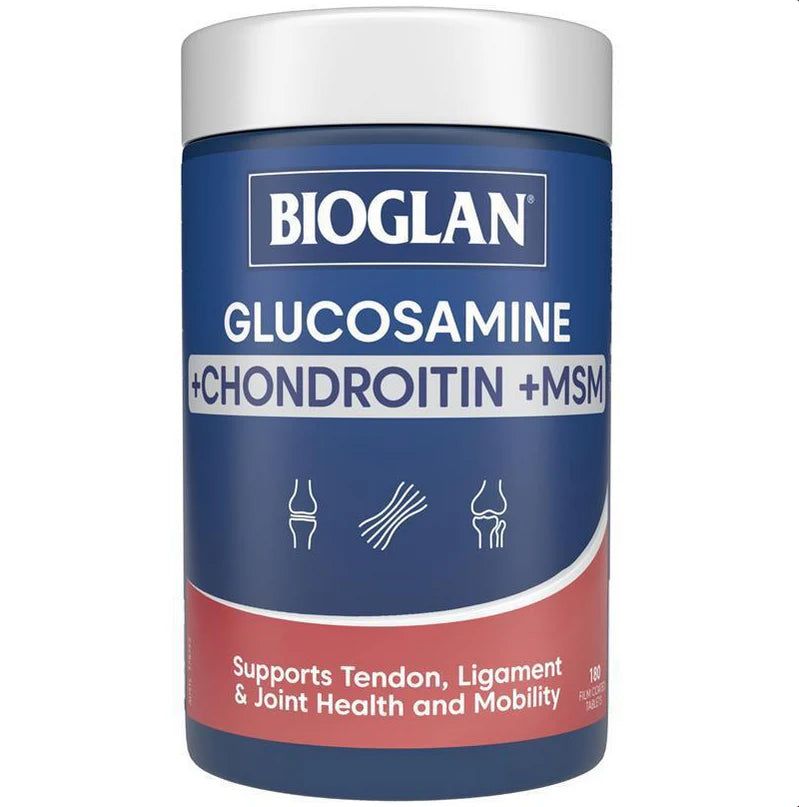 Bioglan葡萄糖胺软骨素+MSM 180片