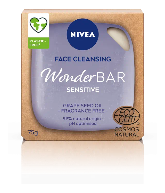 NIVEA WONDERBAR 敏感洁面棒 75g