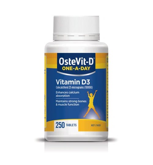 OsteVit-D 一天一粒维生素 D3 1000iu 250 片