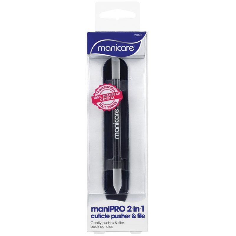 MANICARE MANIPRO 2-IN-1 CUTICLE PUSHER & FILE 1PK (NO: 21073)