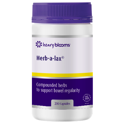 Henry Blooms Herb-a-lax® 90 & 200 Capsules