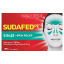 Sudafed PE Sinus + Giảm Đau 24 Viên