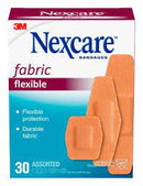 Nexcare Flexible Fabric Bandages 30 Pack