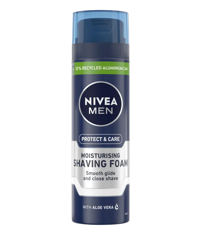 NIVEA MEN PROTECT & CARE SHAVING FOAM 200ML