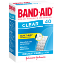 BAND-AID Clear Adhesive Strips 40s