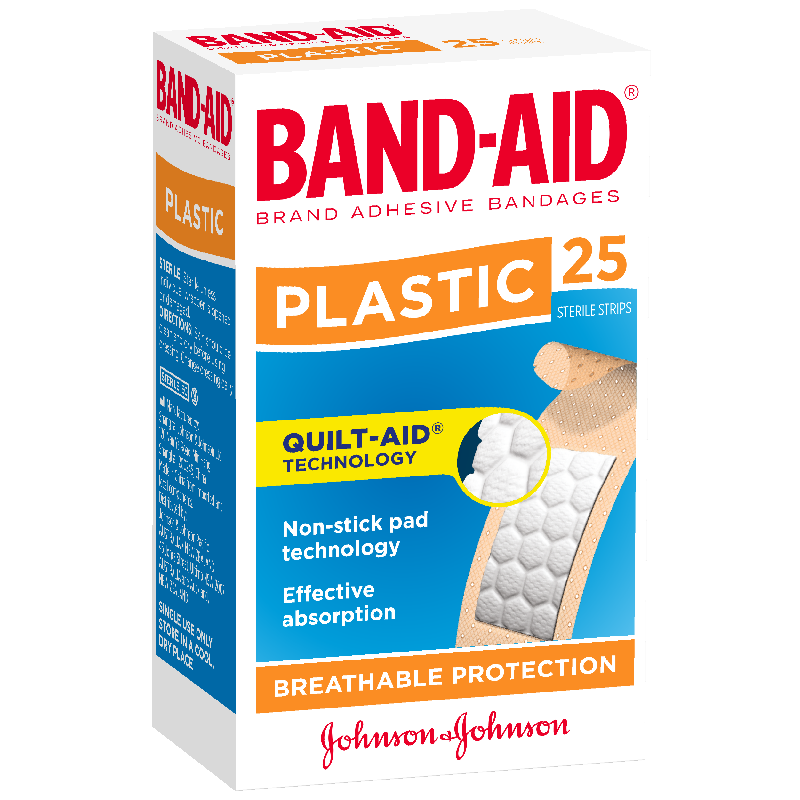 BAND-AID 塑料胶条 25s