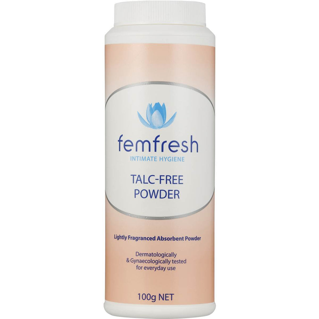 Femfresh Intimate Hygiene TalcFree Powder 100g Better Value Pharmacy