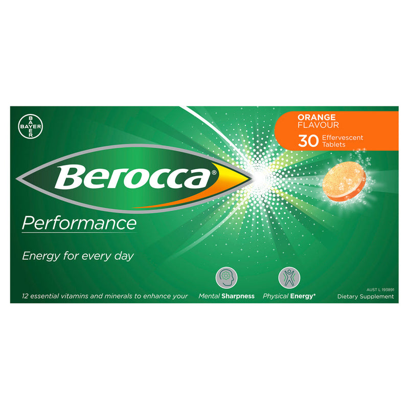 Berocca Performance 30 Effervescent Tablets