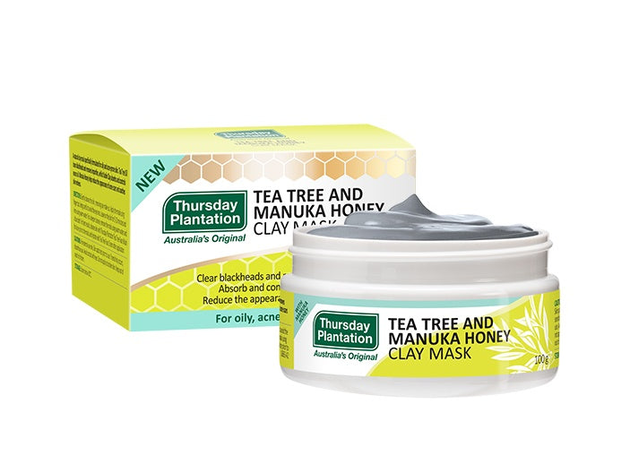 Thứ Năm Plantation Tea Tree và Mặt nạ đất sét mật ong Manuka 100g