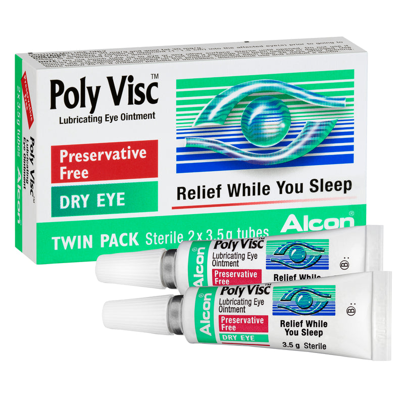 Poly Visc 润滑眼膏 2 x 3.5g