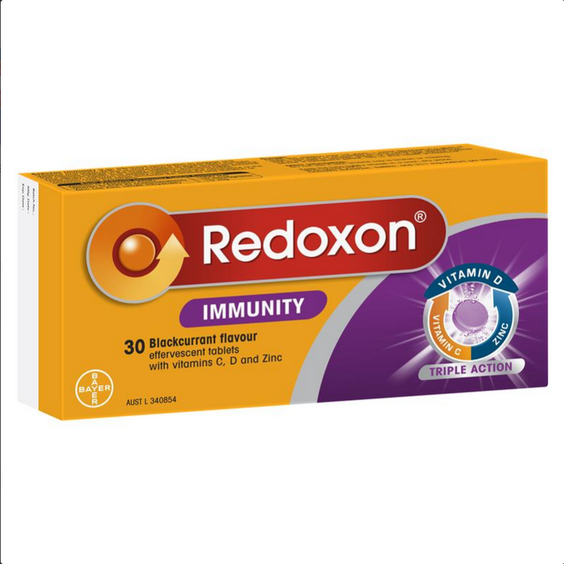 Redoxon Immunity 黑加仑 30 片泡腾片