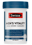 SWISSE Ultiboost Men's Vitality Maca + Oyster + Kangaroo 120 Viên