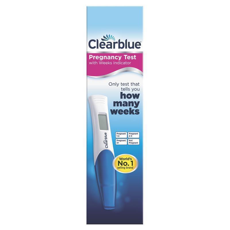 Clearblue Digital Pregnancy Test Weeks Indicator 1 Test Better Value clearblue-digital-pregnancy-test-weeks-indicator-1-test-better-value
