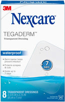 Nexcare Tegaderm 防水透明敷料 6cm x 7cm 8 件装