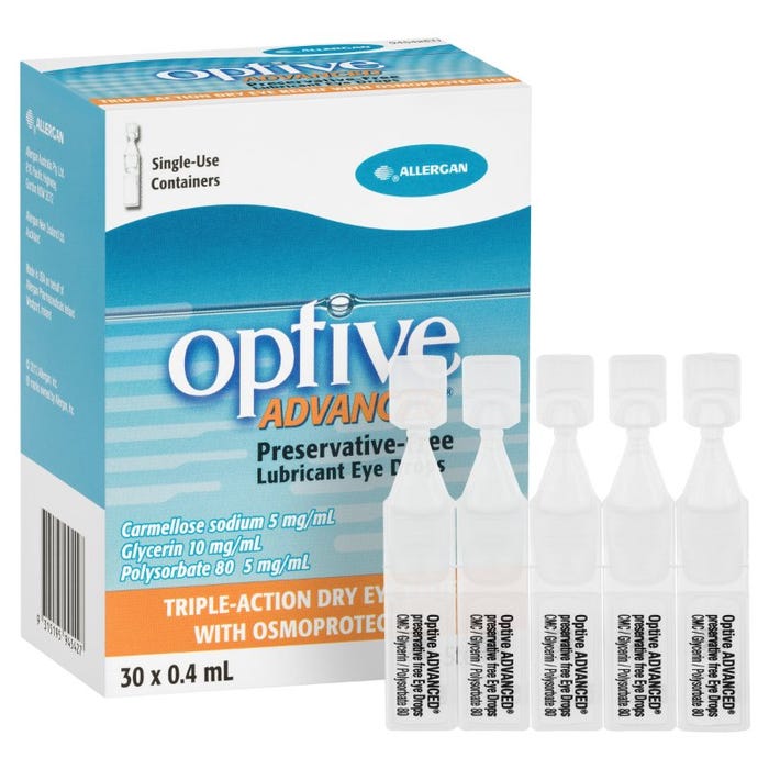 Thuốc nhỏ mắt bôi trơn nâng cao Optive 0,4ml X 30 Lọ