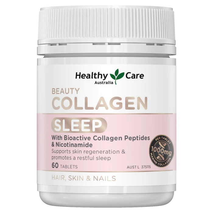 Viên uống Healthy Care Beauty Collagen Sleep 60 Viên