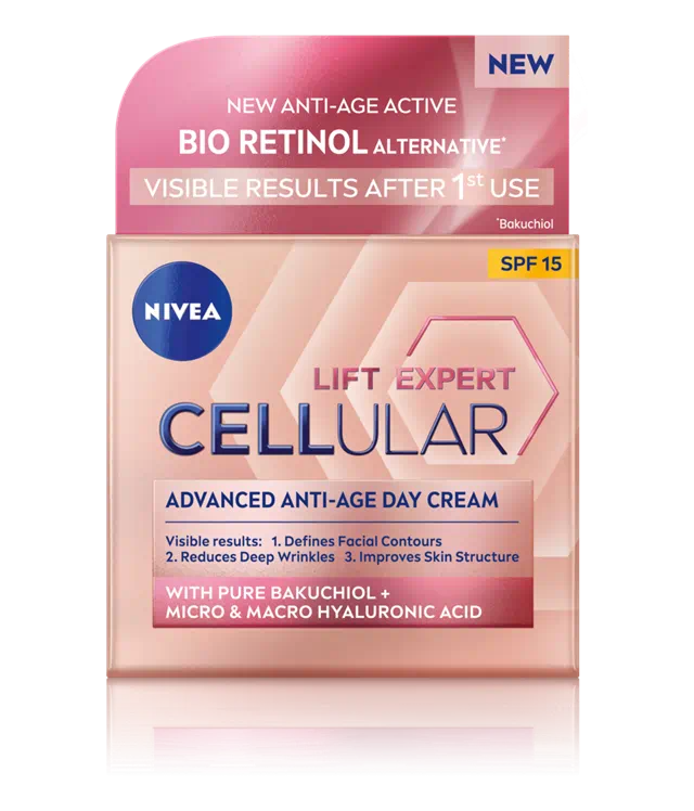 NIVEA CELLULAR LIFT EXPERT ADVANCED ANTI-AGE DAY CREAM SPF15 50ml