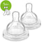 Philips Avent Anti-Colic Teats 1month+ Slow Flow 2 Pack