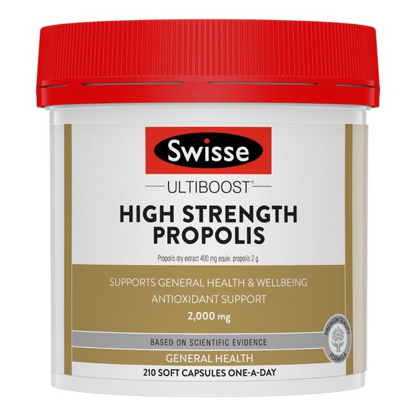 Swisse Ultiboost High Strength Propolis 2000mg 210 Capsules