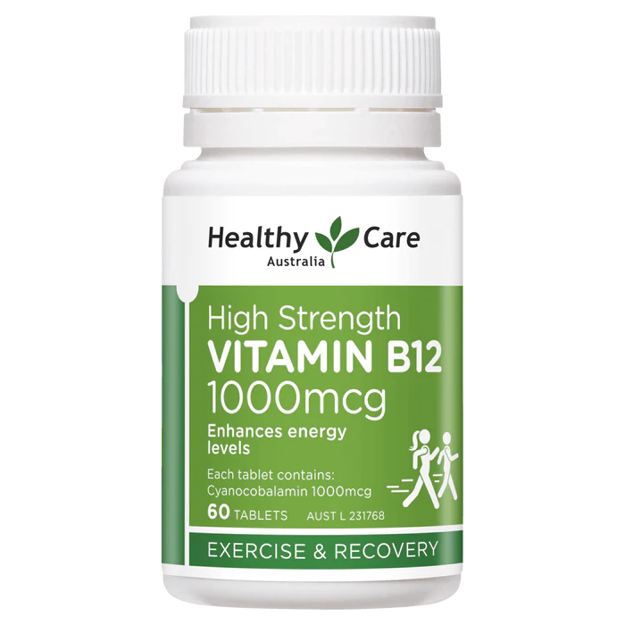 Healthy Care 高强度维生素 B12 1000mcg 60 片
