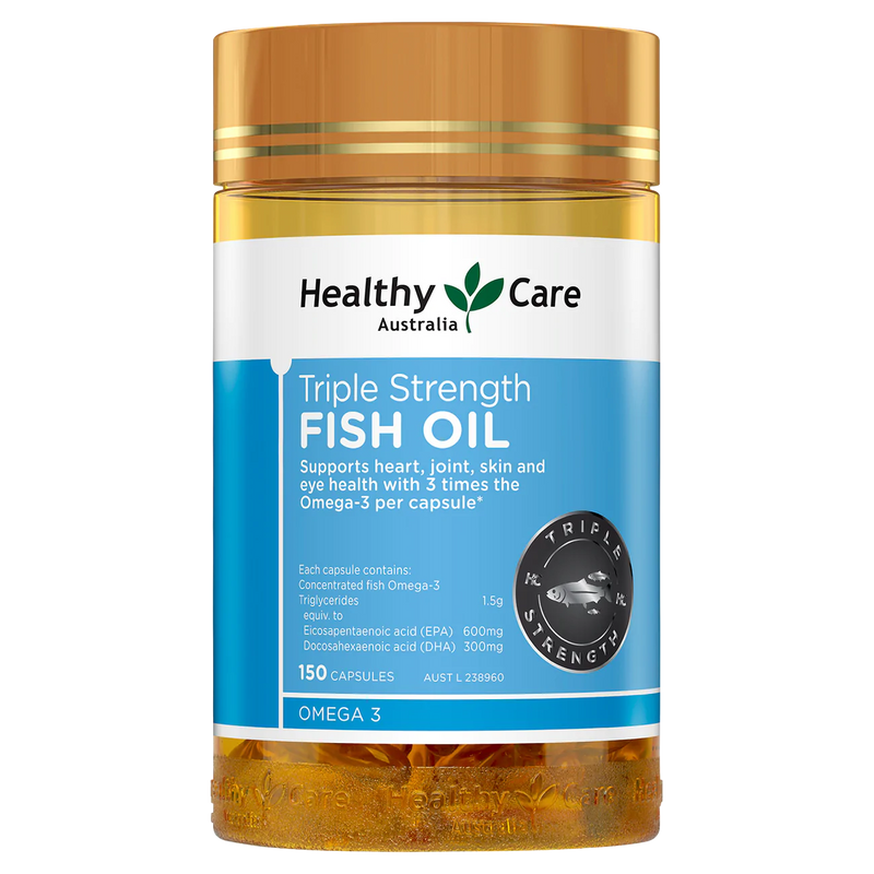 Healthy Care Triple Strength Fish Oil 150 Capsules