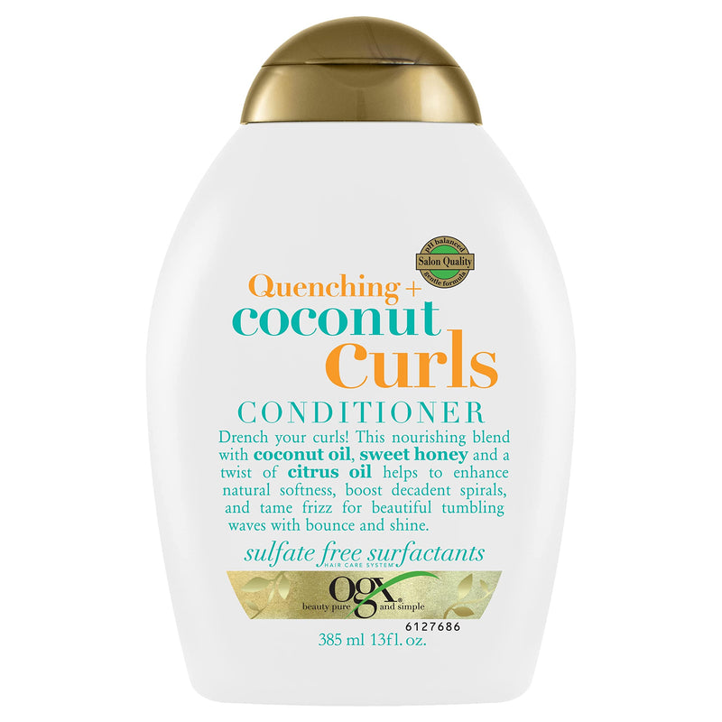 Ogx Quenching + Coconut Curls Shampoo dành cho tóc xoăn 385ml