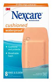 Nexcare Cushioned Waterproof Knee & Below 10 Pack
