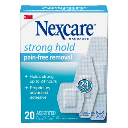 Nexcare Giữ chắc chắn không đau Các loại 20 gói