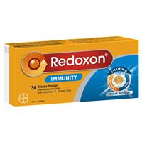 Redoxon Immunity Vitamin Orange Flavoured Vitamin Tablets 30 Pack