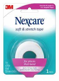 Nexcare Soft & Stretch Tape 25.4mm x 5.48mm