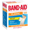 BAND-AID Plastic Adhesive Strips 100s