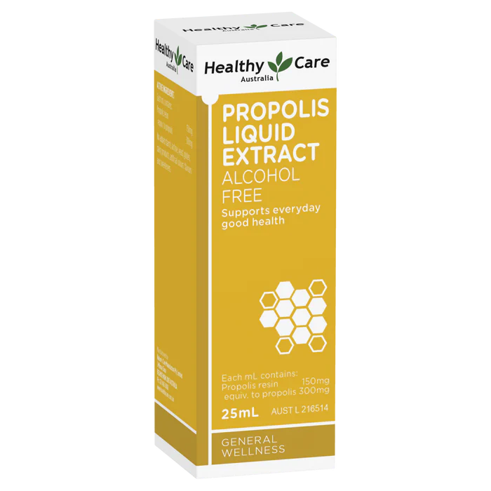 Healthy Care Propolis Liquid Extract Alcohol Free 25mL