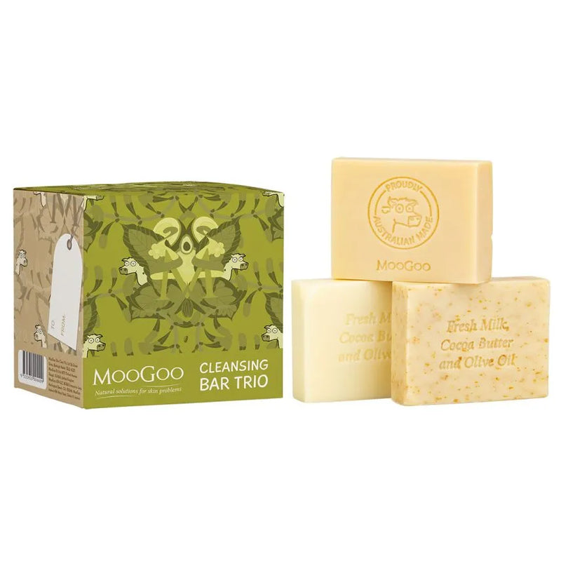 MooGoo Cleansing Bar Trio