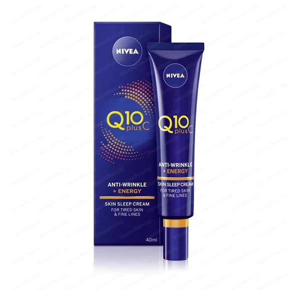 NIVEA Q10 PLUS C ANTI-WRINKLE+ENERGY SKIN SLEEP CREAM 40ml