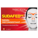 Sudafed PE 鼻腔减充血药片