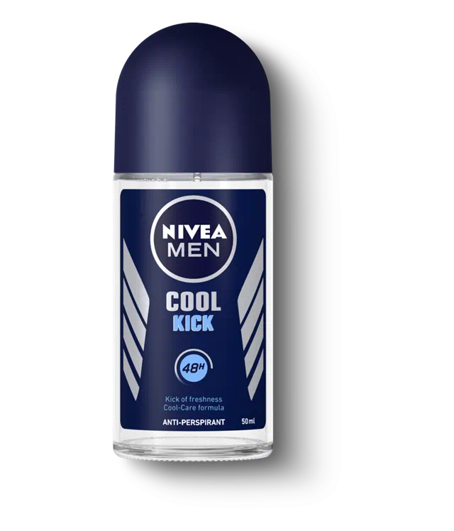 NIVEA MEN COOL KICK ANTI-PERSPIRANT ROLL-ON DEODORANT 50ml