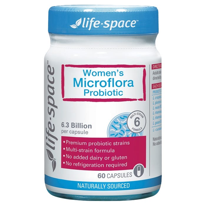 Life Space Women's Microflora Probiotic Cap X 60