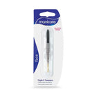 MANICARE TRIPLE X TWEEZERS, GOLD TIPPED (NO: 35700)